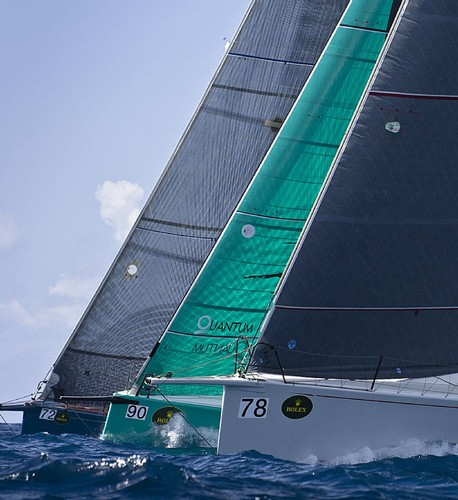 Fleet start, class IRC 1  - International Rolex Regatta 2011 © St. Thomas Yacht Club/Ingrid Abery