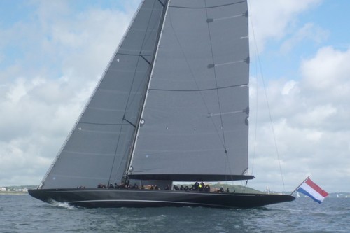 Rainbow - J class, Falmouth, England, June 24, 2012 © J Class Association