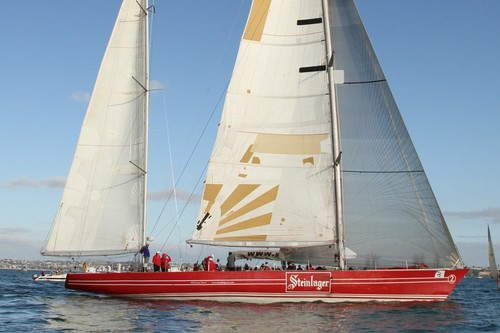 Steinlager 2 - pictured at the start of Evolution Sails Sail Noumea Race 2012 © Richard Gladwell www.photosport.co.nz