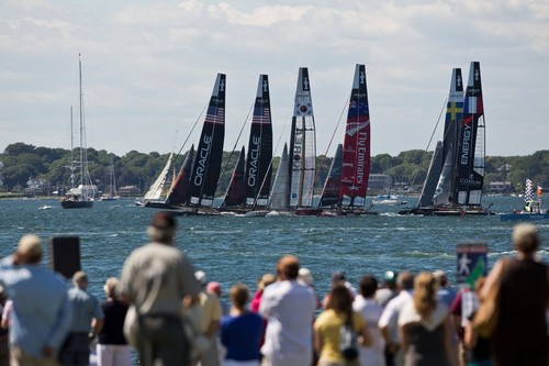 34th America’s Cup, America’s Cup World Series  Newport 2012, Official Training Day 2 © ACEA - Photo Gilles Martin-Raget http://photo.americascup.com/