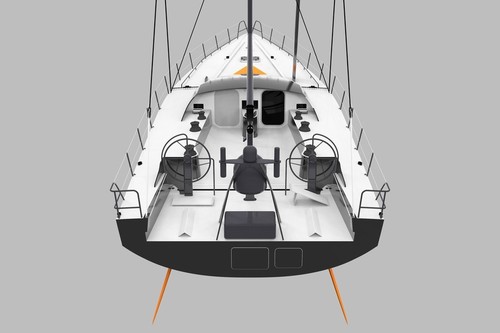 Renderings of the new Volvo Ocean Race boat design that will be used in the next two editions of the Volvo Ocean Race.  © Farr Yacht Design/Volvo Ocean Race http://www.volvooceanrace.com