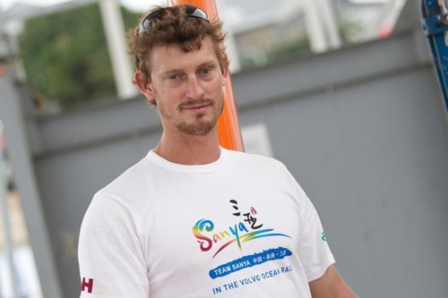 Martin Kirketerp, 2008 Olympic Gold medalist - Reserve bench - Volvo Ocean Race - Team Sanya © Ian Roman/Volvo Ocean Race http://www.volvooceanrace.com