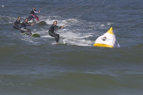 Close Racing Action at KTE Sylt - Kite Tour Europe - Sylt © Kite Surf Tour Europe KTE