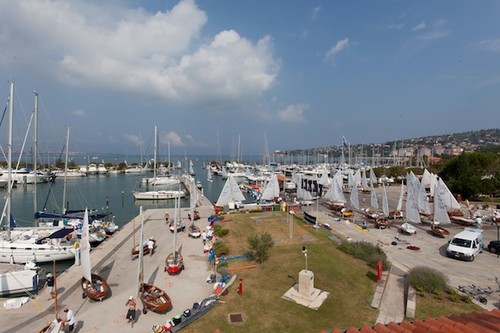 Marina Portorož - Dinghy World Cup 2012 © Jaka Jerasa