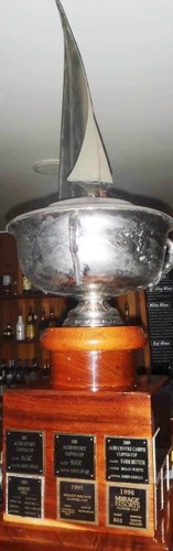 The historic Clipper Cup trophy - 2012 Exemplar Clipper Cup Regatta  © Mick Gwilliams
