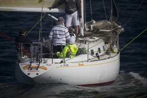 Looking smart – Blondie powered home to win Division Two IRC. photo copyright Bernie Kaaks taken at  and featuring the  class