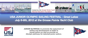 USA Junior Olympic Sailing Festival - Great Lakes at the Grosse Pointe Yacht Club - USA Junior Olympic Sailing Festival - Great Lakes photo copyright Kelley Anne Vreeken taken at  and featuring the  class