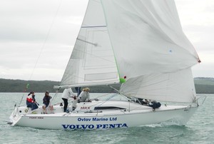 Joy Adams crew finished 2nd - just one point behind Sam Osborne - Baltic Lifejackets 2012 NZ Women's Keelboat Championships photo copyright Tom Macky taken at  and featuring the  class