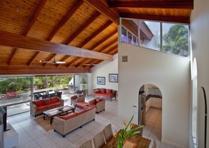 The enormous Bella Vista West villa is bright & breezy with floor to ceiling glass doors - perfect to take in the stunning East facing water views... - Hamilton Island Audi Race Week 2012 Accommodation Options photo copyright Kristie Kaighin http://www.whitsundayholidays.com.au taken at  and featuring the  class