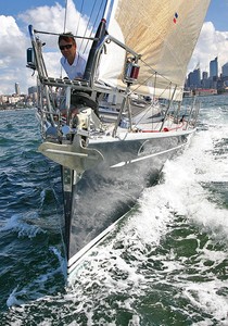 Time for a smile on board, Carrrera. - Nautor's Swan Australia Rally photo copyright  John Curnow taken at  and featuring the  class