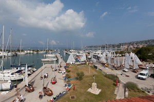 Marina Portorož - Dinghy World Cup 2012 photo copyright Jaka Jerasa taken at  and featuring the  class