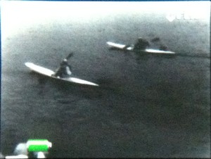 Kayakers are very hard to see normally, but not with a FLIR thermal camera. - FLIR Review photo copyright  John Curnow taken at  and featuring the  class
