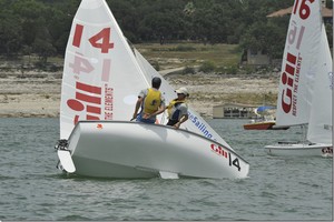Roger Williams University - ICSA/Gill Coed Dinghy National Championship photo copyright Bruce McDonald taken at  and featuring the  class