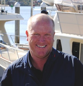 Pacific Motor Yachts' Brett Thurley - driven by a service culture photo copyright Pacific Motor Yachts taken at  and featuring the  class
