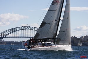 Ichi Ban in Division A2 are coming 7th overall in their series.  - CYCA Audi Winter Series 2012 - Race 9 photo copyright Beth Morley - Sport Sailing Photography http://www.sportsailingphotography.com taken at  and featuring the  class