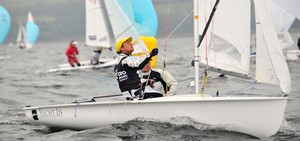 Sime Fantela/Igor Marenic (CRO) in the practice race - 470 European Championship 2012 photo copyright  Rob Eyton-Jones taken at  and featuring the  class