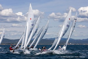 Star class on day 2 - Semaine Olympique Francaise 2012 photo copyright  Jean-Marie Liot /DPPI/FFV taken at  and featuring the  class