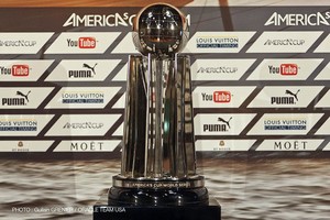 America's Cup World Series Trophy photo copyright Guilain Grenier Oracle Team USA http://www.oracleteamusamedia.com/ taken at  and featuring the  class