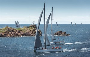 AROBAS (FRA) among the fleet during the second inshore race - Giraglia Rolex Cup photo copyright  Rolex/ Kurt Arrigo http://www.regattanews.com taken at  and featuring the  class