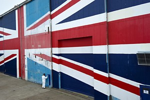 The Artemis Offshore Academy are repainting the doors of their home at the historic Columbine Shed in East Cowes to mark a truly great British year. photo copyright Lloyd Images http://lloydimagesgallery.photoshelter.com/ taken at  and featuring the  class