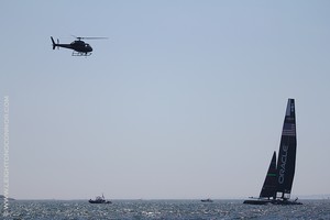 America’s Cup World Series Day 3 in Newport, RI) photo copyright Leighton O'Connor http://www.leightonphoto.com/ taken at  and featuring the  class