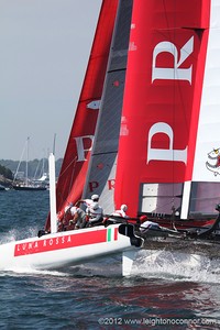 America’s Cup World Series Day 3 in Newport, RI) photo copyright Leighton O'Connor http://www.leightonphoto.com/ taken at  and featuring the  class