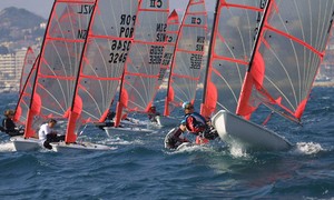 824airborne2 - 2010 Byte CII World Championship photo copyright Philippe Guegan, Voile et Voiliers taken at  and featuring the  class