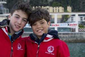 Tommaso Salvetta - Garda Optimist Meeting 2012 photo copyright Eleonora Raggi / Fraglia Vela Riva http://www.fragliavelariva.it taken at  and featuring the  class
