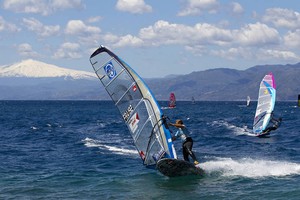 Antoine Albeau - PWA Reggio Calabria World Cup 2012 Day 3 photo copyright  John Carter / PWA http://www.pwaworldtour.com taken at  and featuring the  class