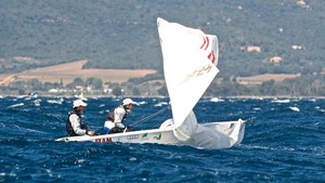 Belcher and Page - Semaine Olympique Francaise de Voile 2012 photo copyright  Victor Kovalenko taken at  and featuring the  class
