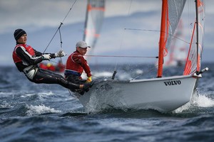 Ben Batten and Tim Gratton,29er GBR 2028 - 2012 Four Star Pizza ISAF Youth Sailing World Championships photo copyright  Paul Wyeth / RYA http://www.rya.org.uk taken at  and featuring the  class