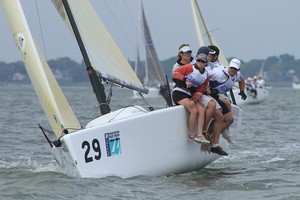 Bora Gulari, West Marine Rigging - New England Ropes - Melges 24, Sperry Top-Sider Charleston Race Week 2012 — Day 2 photo copyright  JOY / U.S. Melges 24 Class Association http://www.melges32.com taken at  and featuring the  class