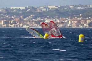 Bora leads the way - PWA Reggio Calabria World Cup 2012 Day 5 photo copyright  John Carter / PWA http://www.pwaworldtour.com taken at  and featuring the  class