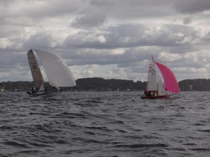 CHS Secondary Sailing School Championships Heat 1 photo copyright Deckhardware http://www.deckhardware.com.au taken at  and featuring the  class