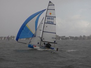 CHS Secondary Sailing School Championships Heat 1 photo copyright Deckhardware http://www.deckhardware.com.au taken at  and featuring the  class