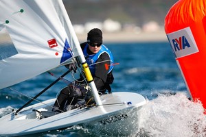 Chris Eames,Laser Radial,GBR 202054 - 2012 RYA Volvo Youth National Championships photo copyright  Paul Wyeth / RYA http://www.rya.org.uk taken at  and featuring the  class