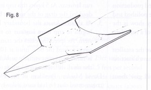 Frank Bethwaite drawing of the 49er showing development of solid, low drag wings - and the bow/nose drawn to the left photo copyright Bethwaite Design taken at  and featuring the  class