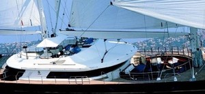 Galaxia deck layout part photo copyright  SW taken at  and featuring the  class