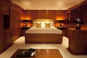 Galaxia master bedroom photo copyright  SW taken at  and featuring the  class