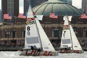 Grand Slam Match Racing Series 2012 photo copyright Chicago Match Race Center taken at  and featuring the  class