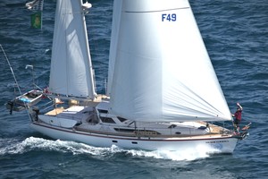 Tradewinds V, built for supreme cruising comfort - Fremantle to Bali 2012 photo copyright Bernie Kaaks taken at  and featuring the  class