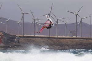 Iballa Back loop -  PWA Pozo World Cup 2012 photo copyright  John Carter / PWA http://www.pwaworldtour.com taken at  and featuring the  class