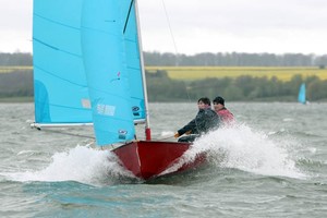 Jon Woodward and Alex Halliwell on the plane - Enterprise Inland Championship 2012 photo copyright Peter Newton taken at  and featuring the  class