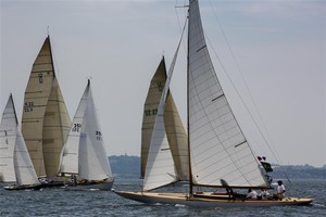 Joseph Huber's R Class RUWEIDA - New York Yacht Club Race Week - Classics photo copyright  Rolex/Daniel Forster http://www.regattanews.com taken at  and featuring the  class