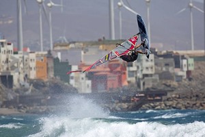 Karin Jaggi back loop - PWA Pozo World Cup 2012 photo copyright  John Carter / PWA http://www.pwaworldtour.com taken at  and featuring the  class