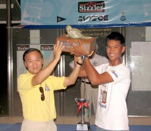 Keerati Bualong, Thailand, Byte CII 2007 World Champion photo copyright Byte Class http://bytechamps.org/ taken at  and featuring the  class