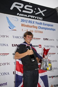 Kieran Martin RSX - RS:X Open Youth European Windsurfing Championships photo copyright Liis Harmson http://www.rsxclass.com/ taken at  and featuring the  class