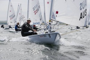 Krystal Weir racing at the 2012 Laser Radial World Championship - Photo Nils Bergmann photo copyright Nils Bergmann - Segelaction.de taken at  and featuring the  class