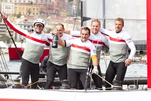Luna Rossa wins America’s Cup World Series Naples 2012 photo copyright Luna Rossa/Studio Borlenghi taken at  and featuring the  class
