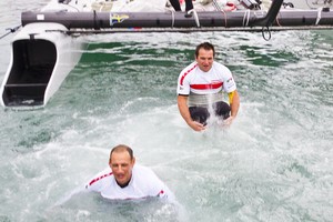 Luna Rossa wins America’s Cup World Series Naples 2012 photo copyright Luna Rossa/Studio Borlenghi taken at  and featuring the  class